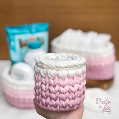 Kit Higiene Bebê em Crochê | 3 peças na internet