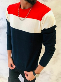 Sweater de Hilo Tricolor - comprar online