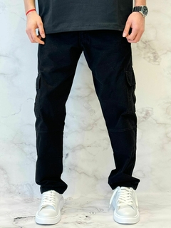 Pantalón Cargo de Gabardina - comprar online