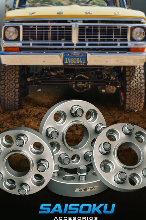 Separadores de Rueda Aluminio Mecanizado Camionetas Clásicas TRAXX - tienda online