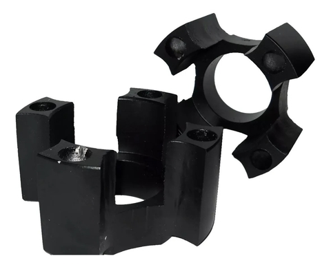 Separadores de Rueda Trasero Aluminio 7 CM