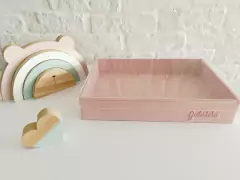 Caixa G Rose com Tampa de Acrílico na internet