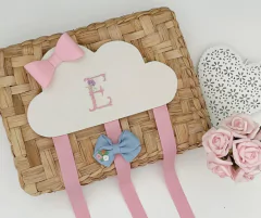Porta Laços Off White (com laço) - Love Craft 
