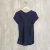 BLUSA CETIM AZUL MARINHO - comprar online