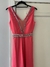 VESTIDO LONGO CORAL