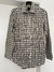 CAMISA QUADRICULADA MARROM HUGO BOSS SLIM FIT P