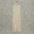 VESTIDO LONGO CLARO COM GOLA COM BABADOS AUREM 36 - comprar online