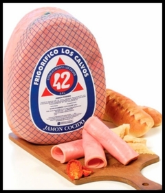 Jamón cocido feteado 42 100 grs