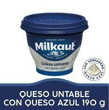 Queso untable con queso azul milkaut 190grs