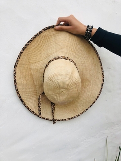 Chapéu de Palha Oncinha Praia Verão - comprar online