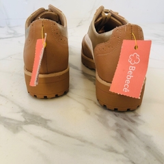 Sapato Oxford Tênis Bebecê Rose 35 Novo - Brechó Bete Balanço