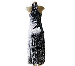 Vestido Longo em Viscose Animal Print M - comprar online