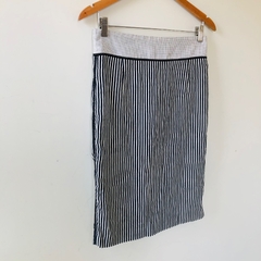 Saia Midi Listrada Zara M - comprar online