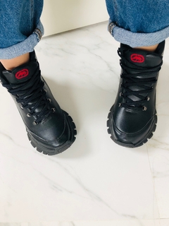 Bota Cano Alto Feminina Ecko Adventure Preta 38 - Brechó Bete Balanço