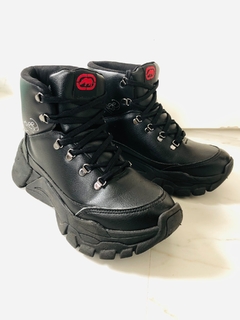 Bota Cano Alto Feminina Ecko Adventure Preta 38 - loja online