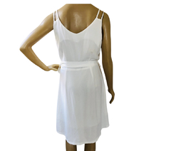 Imagem do Vestido Midi Botões Off White Réveillon Noiva M