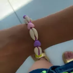 Colar Choker Colorido Búzios Praiana Verão Multiuso 3 em 1 - comprar online