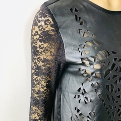 Blusa Bata Manga Longa Stazione M - comprar online