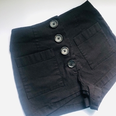 Imagem do Shorts Hot Pants Cintura Alta Botões Forever 21 PP