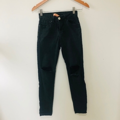 Calça Jeans Cintura Alta Preta Capricho CeA 10