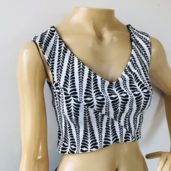 Blusa Cropped Étnica Handbook P na internet
