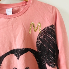 Casaco Blusa de Moletom Feminina Rosa com Estampa da Minnie Disney by Cativa M - Brechó Bete Balanço