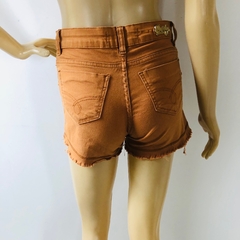 Shorts Jeans Hot Pants Caramelo 36 na internet