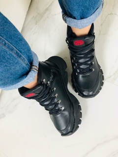 Imagem do Bota Cano Alto Feminina Ecko Adventure Preta 38
