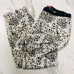 Calça Social Animal Print Yéssica 40 - Brechó Bete Balanço