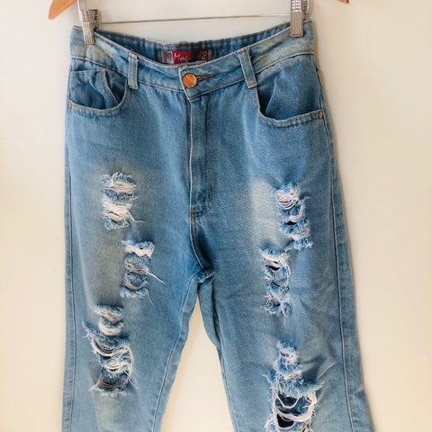 Calça Jeans Cintura Alta Pantacourt Magic Jeans 42
