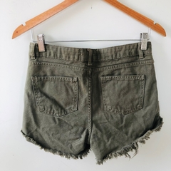 Shorts Jeans Hot Pants Miss Fifteen by Riachuelo 16 - Brechó Bete Balanço