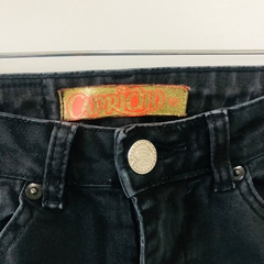 Calça Jeans Cintura Alta Preta Capricho CeA 10 - Brechó Bete Balanço