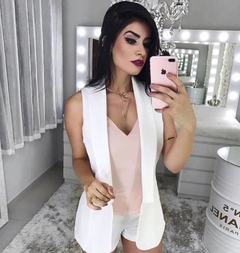 Maxi Colete Off White na internet