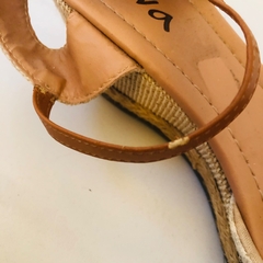 Sandália Espadrille Anabela Cortiça Vivaz 36 - comprar online