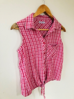 Camisa Xadrez de Amarrar Infantil Miss Young by Riachuelo 16 - comprar online