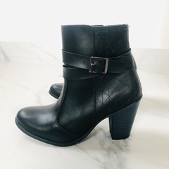 Bota Feminina Cano Curto Preta Bruna Rocha 36 - comprar online