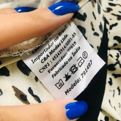 Calça Social Animal Print Yéssica 40