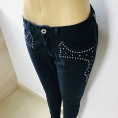 Calça Jeans Preta Pool by Riachuelo 42 - Brechó Bete Balanço
