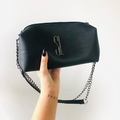 Bolsa Tiracolo SL Preta Alça Corrente - loja online