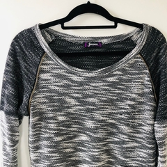 Blusa Manga Longa Cinza Mescla Jezzian M - comprar online