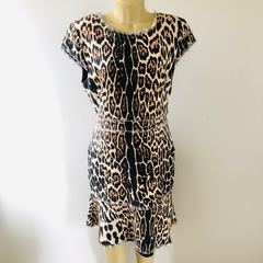 Vestido Plus Size Onça Sedanbi 46 Novo - comprar online