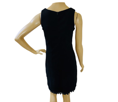 Vestido Midi Preto em Suede M - comprar online