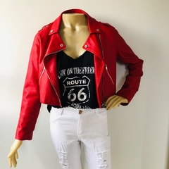 Regata Cavada Feminina Preta Route 66 Olivia Palito P na internet