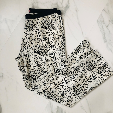 Calça Social Animal Print Yéssica 40