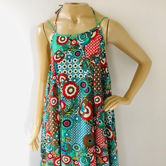 Vestido Longo Estampado Khelf M - comprar online