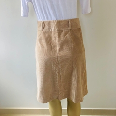 Saia Midi Veludo Zaara 36 - comprar online