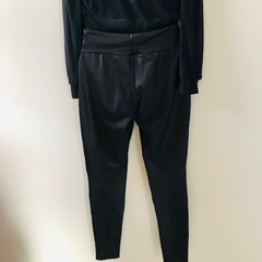 Calça Legging Preta Resinada Rock Vintage P/M - Brechó Bete Balanço