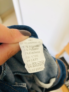 Calça Jeans Cintura Alta Luxe Jeans 38 - loja online