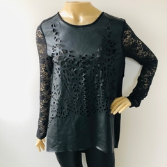 Blusa Bata Manga Longa Stazione M