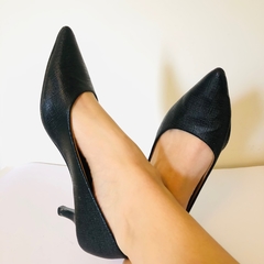 Sapato Scarpin Preto Salto Fino Vizzano 36 na internet